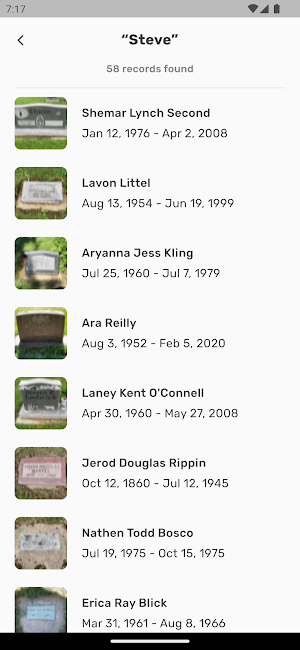 Loveland Cemeteries Screenshot 1
