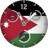 Jordan Flag 2 - Watch Face