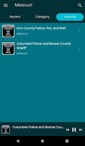 Missouri scanner radios Screenshot 1