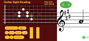 Guitar Sight Reading Screenshot 3