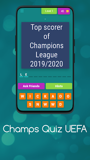 Champs Quiz UEFA Screenshot 0