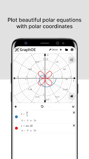 GraphOE Function Plotter Screenshot 3