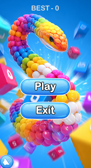 3d Snake Vs Circles Screenshot 3