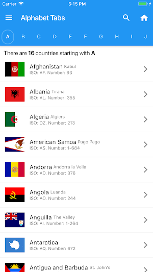 iFlag - Flags of all countries Screenshot 2