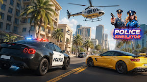 NYC Police Car Chase Simulator Screenshot 1