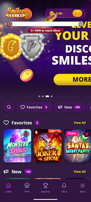 Smiles Social Casino Screenshot 0