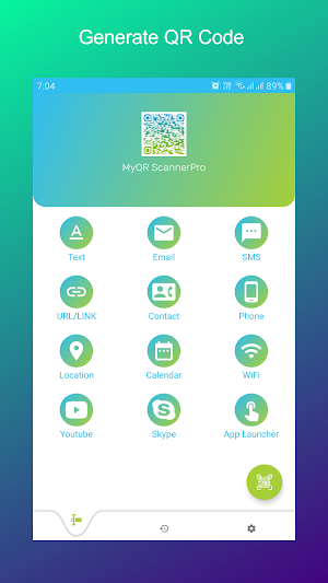 MyQR Scanner (Pro) Screenshot 1