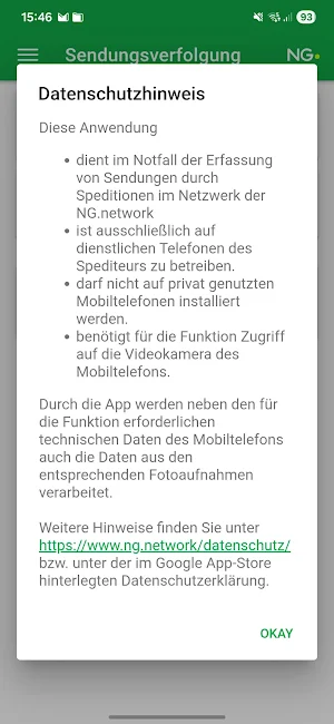 NG-Notfall-App Screenshot 1