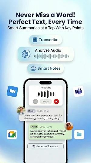 Awal AI: Transcribe & Summary Screenshot 2