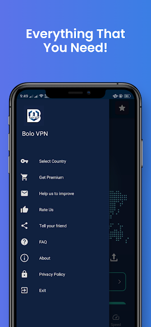Bolo VPN - Fast & Secure VPN Screenshot 3