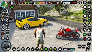 City Car Driving Games Offline Screenshot 0