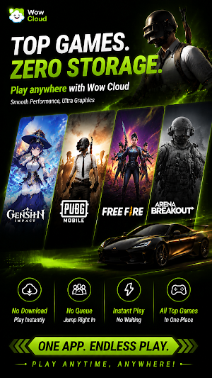 WoWCloud: 24h Cloud Gaming Screenshot 2