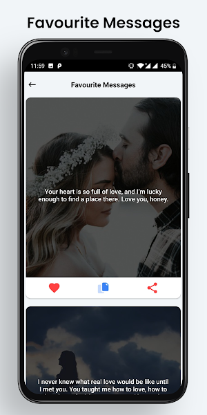 True Love Messages Offline Screenshot 1