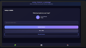 Daily Riddle Challenge Screenshot 3