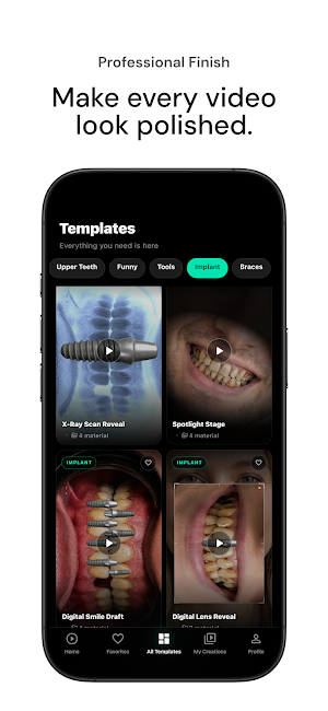 DentalReels: Smile Video Maker Screenshot 3
