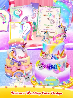 Unicorn Wedding Party - Trendy Wedding Screenshot 1