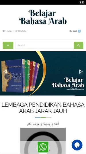 Kursus Bahasa Arab Screenshot 0