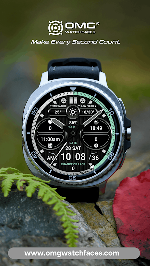 OMG 91 - Hybrid Watch Face Screenshot 3