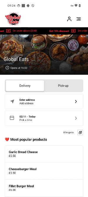 Global Eats Screenshot 2