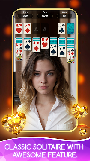 Solitaire Classic: Love Story Screenshot 1