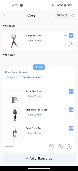 EvasFitness Screenshot 0