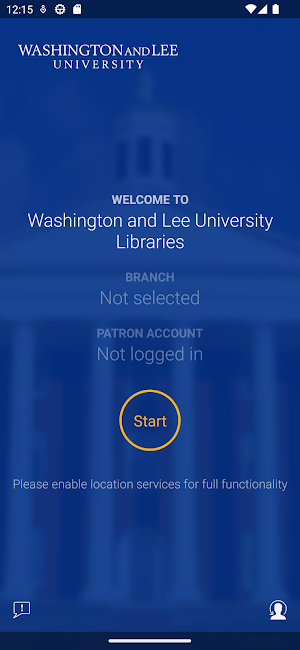 W&L University Libraries Screenshot 0