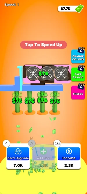 Make Cash, Mining Clicker Idle Screenshot 1