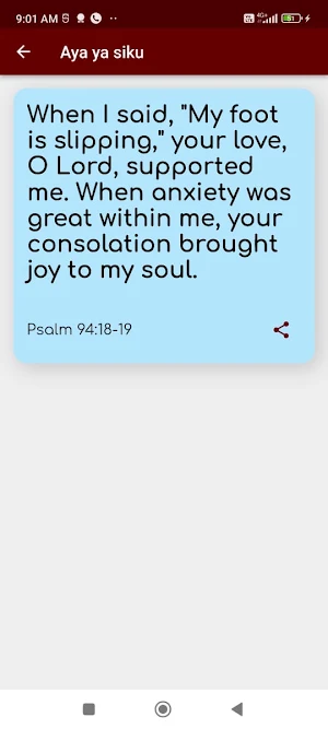 Biblia Takatifu Screenshot 2