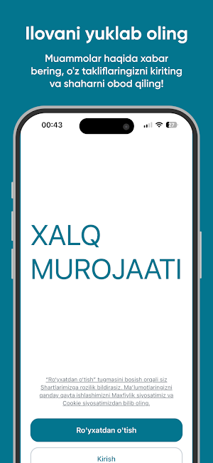 Xalq Murojaati Screenshot 0