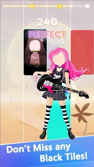 Rock Music Piano Tiles Screenshot 0