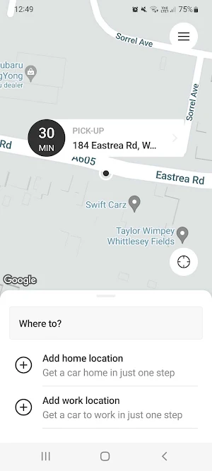 Swift Transport Screenshot 1