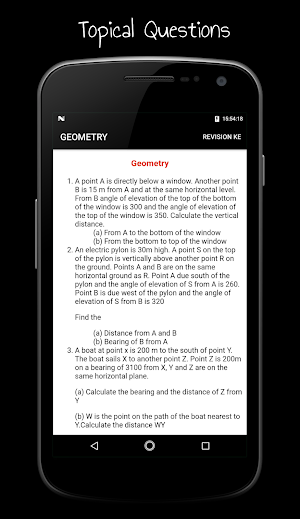 Mathematics KCSE Form 1-4 (Topical Questions) Screenshot 3