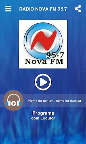 RÁDIO NOVA FM 95.7 Screenshot 0