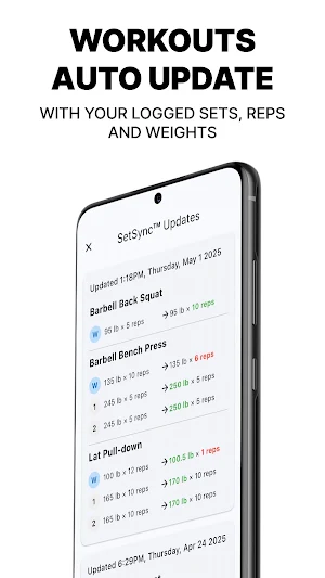 LiftTrack Screenshot 2