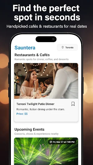 Sauntera: Date Ideas Near You Screenshot 3