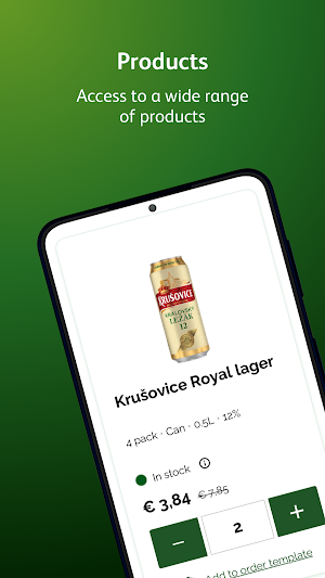 HEINEKEN B2B Online Screenshot 2