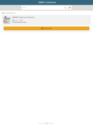 NMNPC Conferences Screenshot 2