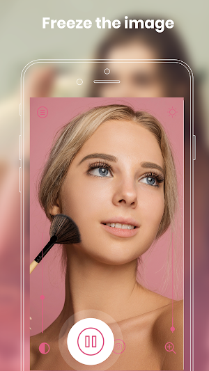 Mirror Plus - Pocket Mirror - Makeup and Shaving Screenshot 3