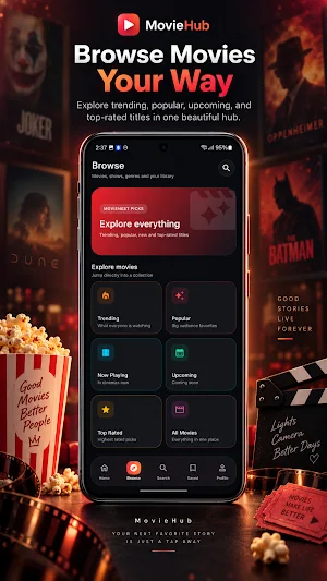 Movies Hub - Movies & TV Shows Screenshot 2