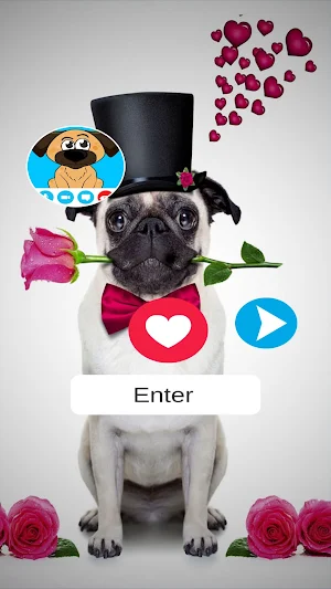 Fake Call Video Dog Screenshot 0