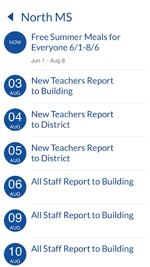 North Middle School Screenshot 1