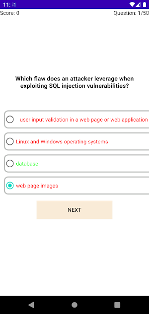 CCNP 350-701 Practice Question Screenshot 3