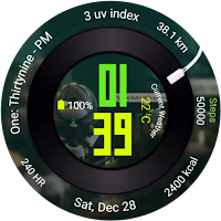 Animated Retro Play Watch Face