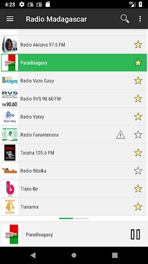 RADIO MADAGASCAR : Radios malg Screenshot 1