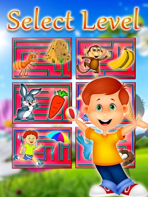 Children Maze : Educational Maze Game Screenshot 1