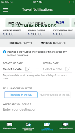 KFCU CardApp Screenshot 0