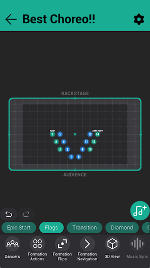 Choreo Maker Screenshot 0