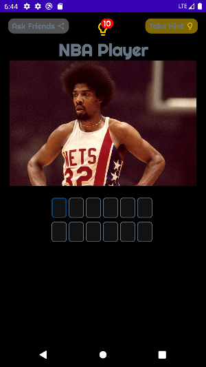 Guess the NBA Player Quiz Screenshot 3