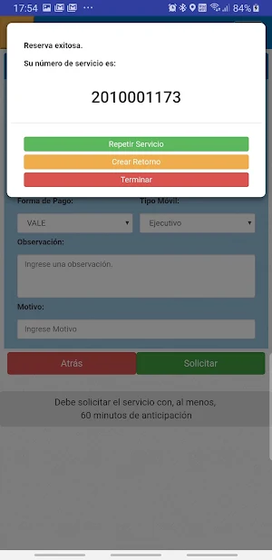 Oceanic Transporte Privado Screenshot 1