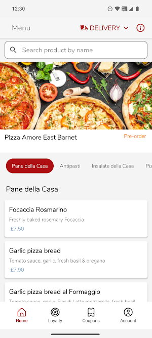 Pizza Amore - East Barnet Screenshot 0